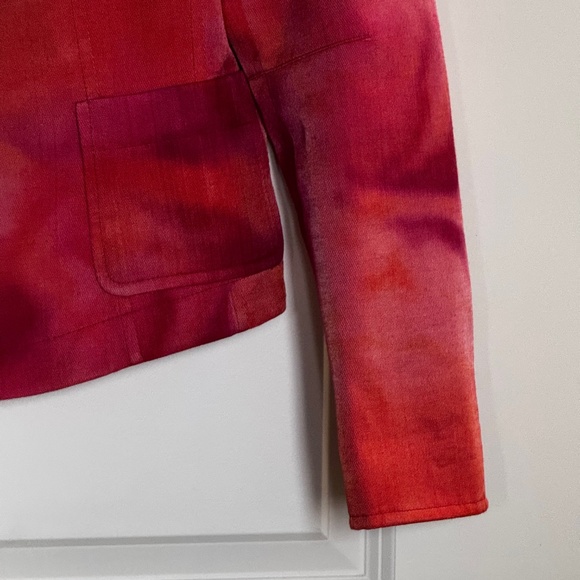 Akris Punto Multi Color Button Front Jacket - Fabulous - Size M - US 8 - Picture 8 of 10